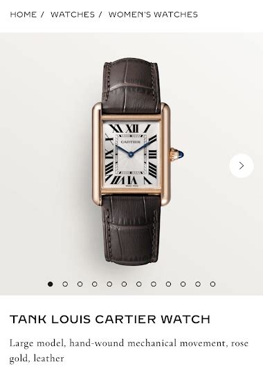 cartier tank large lug width.